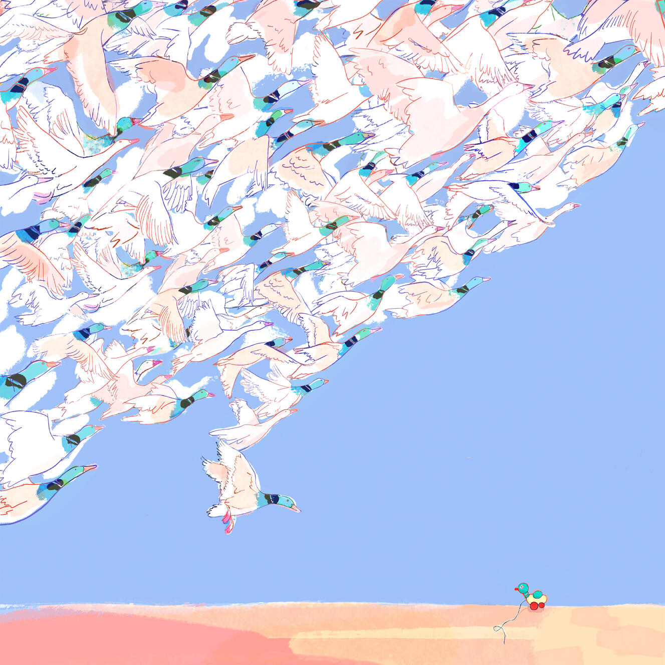 Illustrazione realizzata per il concorso Tapirulan 2026: tema "Flop"