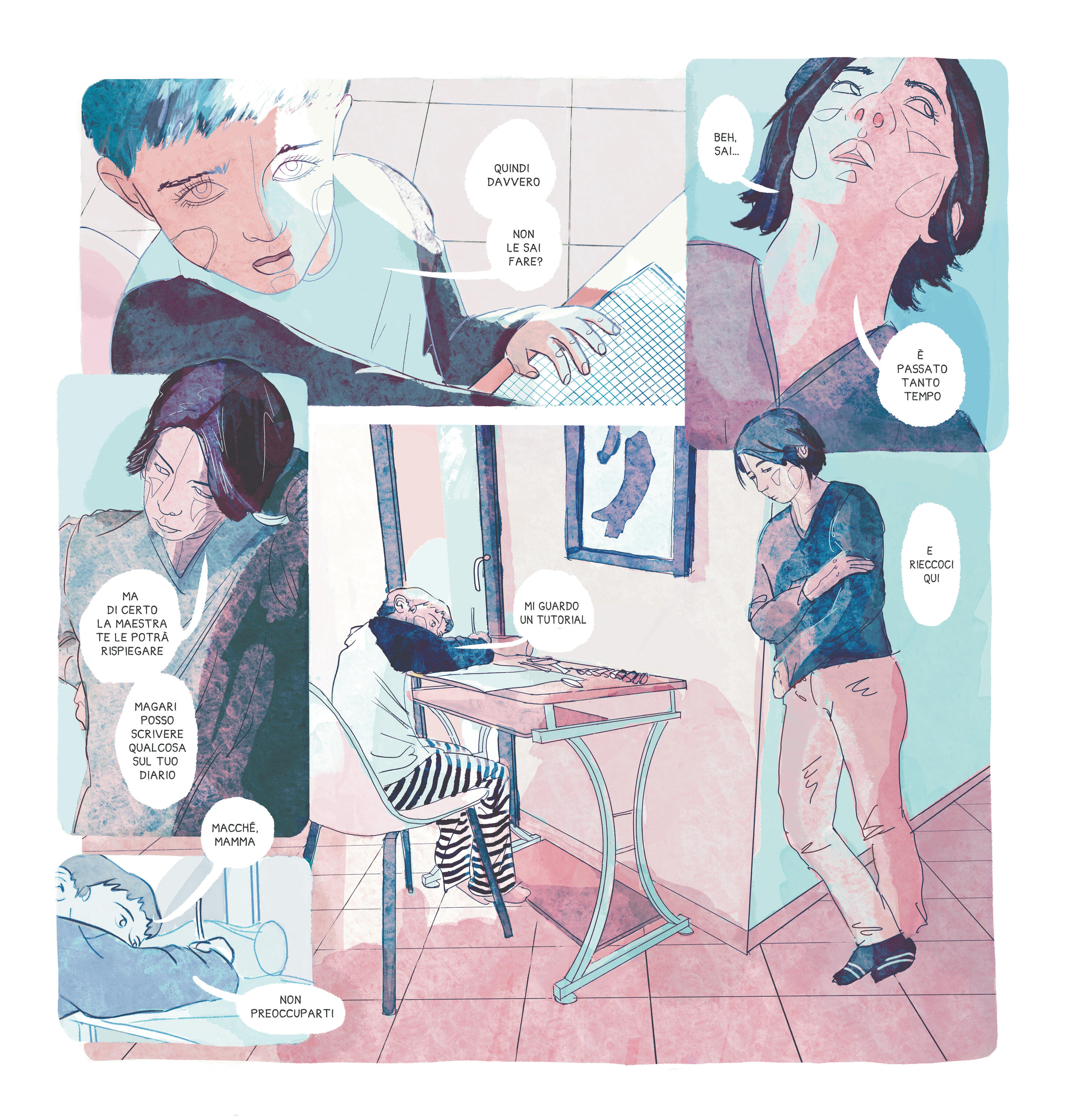 Uno dietro l'altro: tavola 1